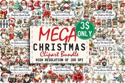 Download Christmas Huge Bundle Printable