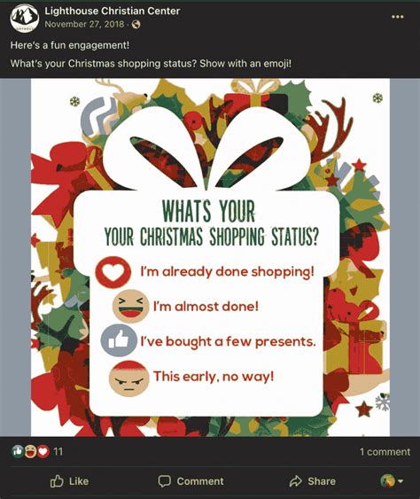 Christmas Interactive Post