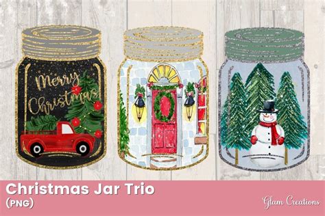 Download Christmas Jar Trio Crafts