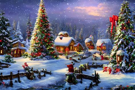 Christmas Landscape Pictures