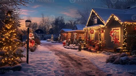 Christmas Landscape Scenes