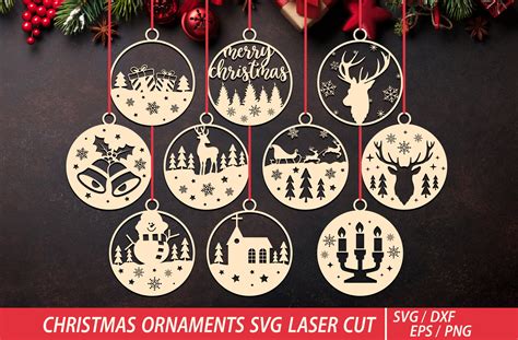 70+ Christmas Laser Files, Wooden Gnome Christmas Decoration Laser Cut Cdr File. Laser Cut Ornaments Templates