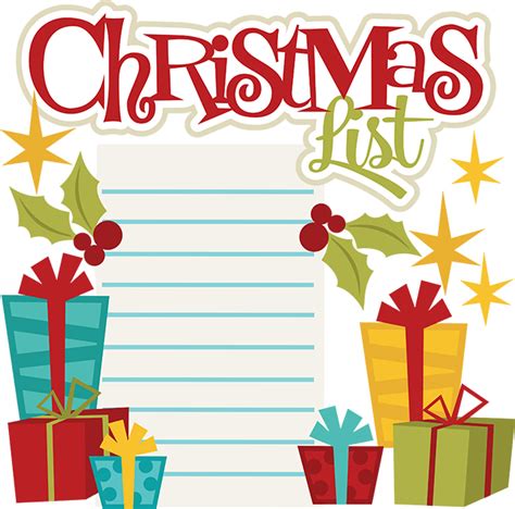 Unwrap the Joy of Giving with Stunning Christmas List SVG Designs!
