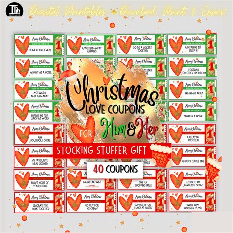 Christmas Love Coupons