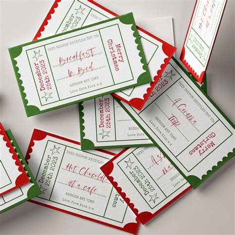 Christmas Love Tokens