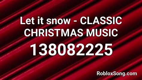 Christmas Music Roblox ID