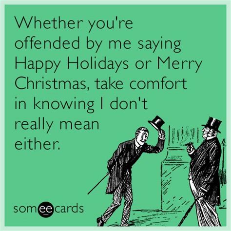 Christmas Offended Meme