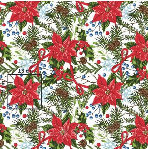 Christmas Pattern Fabric