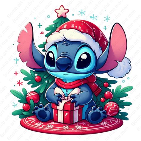 Christmas Pictures of Stitch
