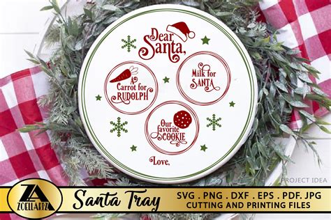 Unlock Festive Cheer with our Elegant Christmas Plate SVG Free Download!