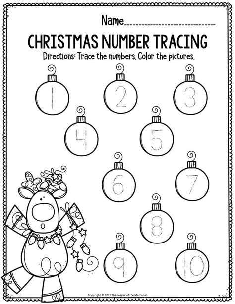 Christmas Preschool Activities Printable