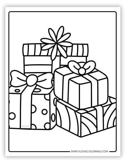 Christmas Present Color Pages