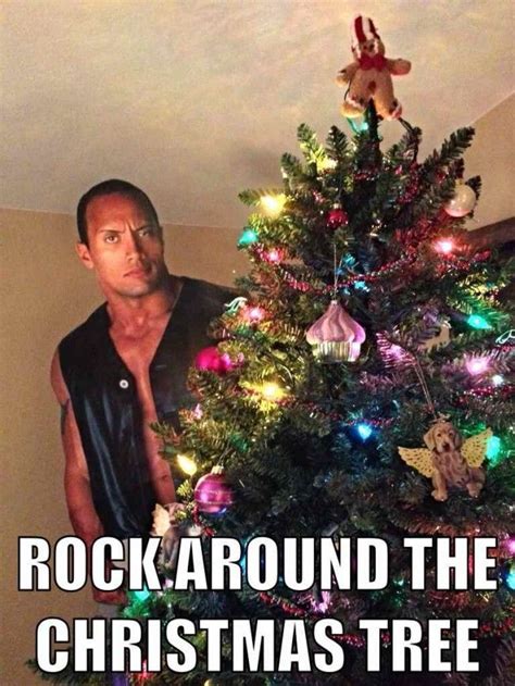Christmas Rock Meme