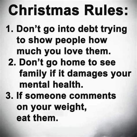 Christmas Rules Meme