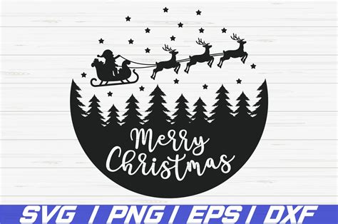 Download Christmas Scene Maker SVG File - SVG Design Files