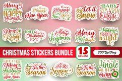 Download Christmas Stickers Bundle Files for Cricut