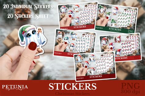 Download Christmas Stickers Bundle Printable