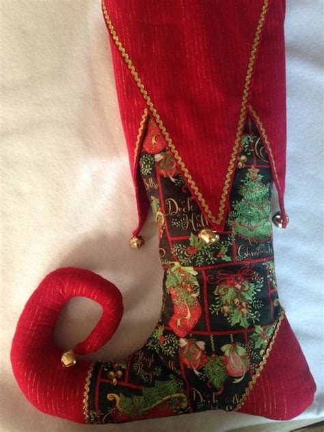 Christmas Stocking Elf Toe