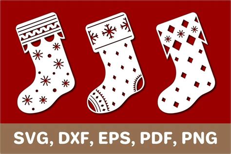 Deck the Halls with Christmas Stocking SVG Free: Get Festive with Fun and Free Designs!