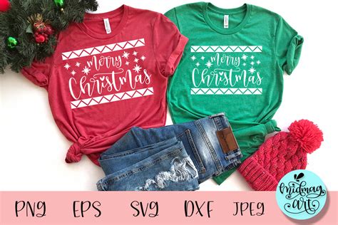 Festive Fashion Customized: Get in the Spirit with Our Christmas SVG for Shirts Collection!