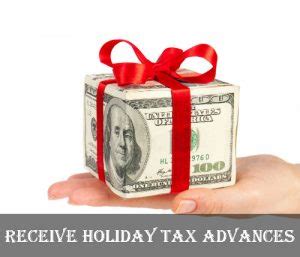 Christmas Tax Advance Loan