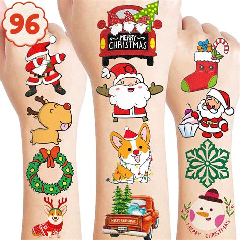 Christmas Temporary Tattoos
