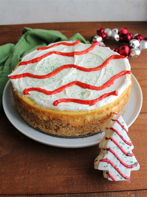 Christmas Tree Cake.Cheesecake