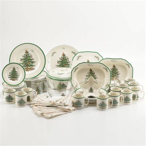 Christmas Tree China Pattern