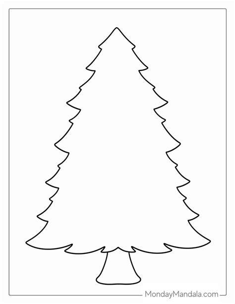 Christmas Tree Coloring Page Pdf