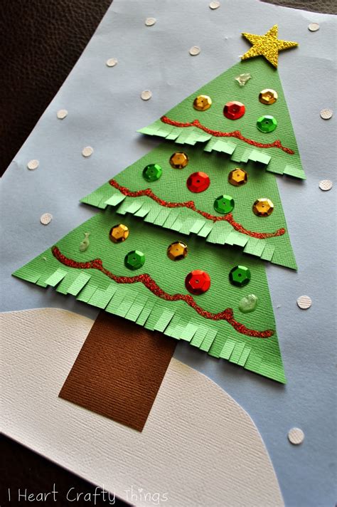 Christmas Tree Craft For Kindergarten