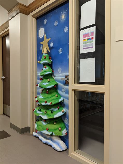 Christmas Tree Door