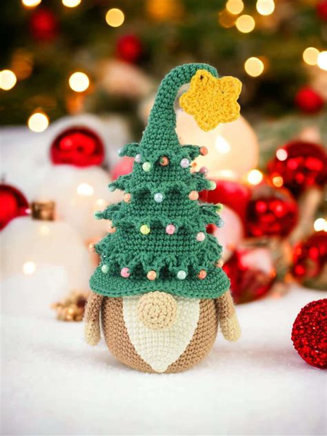 Christmas Tree Gnome Crochet Pattern