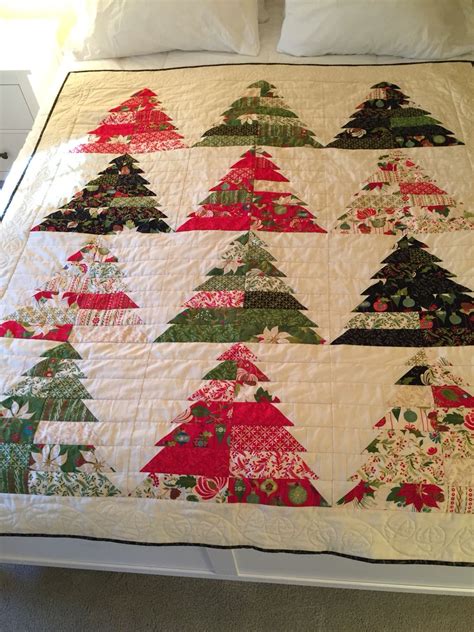 Christmas Tree Quilt Pattern Moda