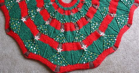 Christmas Tree Skirt Knit Pattern