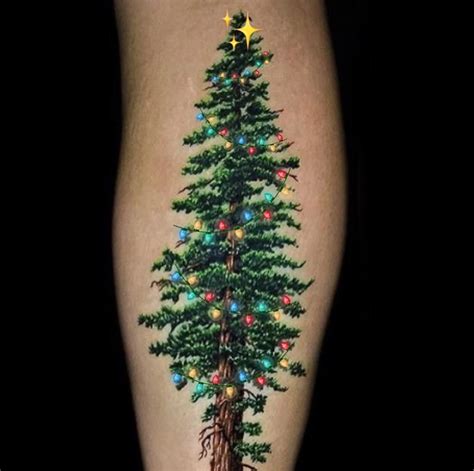 50 Stylish Christmas Tattoos To Make Your Holiday More