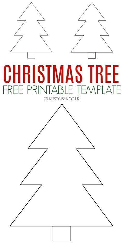 Christmas Tree Templates Free Download