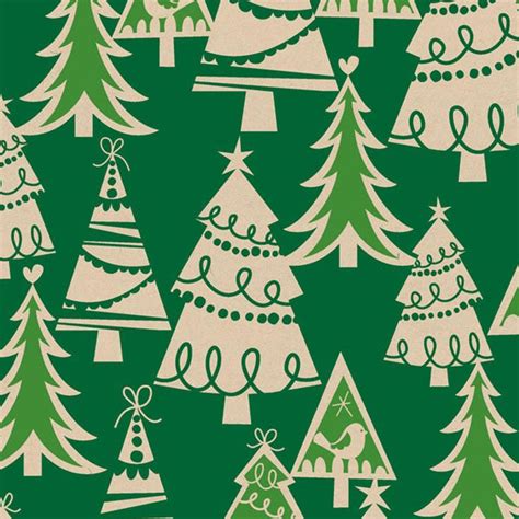 Christmas Tree Wrapping Paper