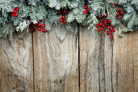 Christmas Wallpaper Rustic