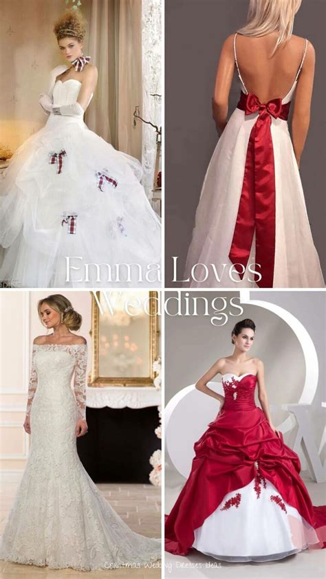 Get in the Festive Spirit with Stunning Christmas Wedding Dresses for Your Special Day