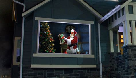 Christmas Window Projection