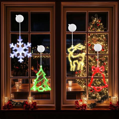 Christmas window decorations