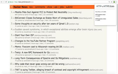 Chrome: HTTP and HTTPS