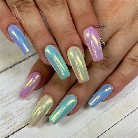 Chrome Easter Nails