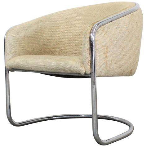 Chrome Mid Century Chair