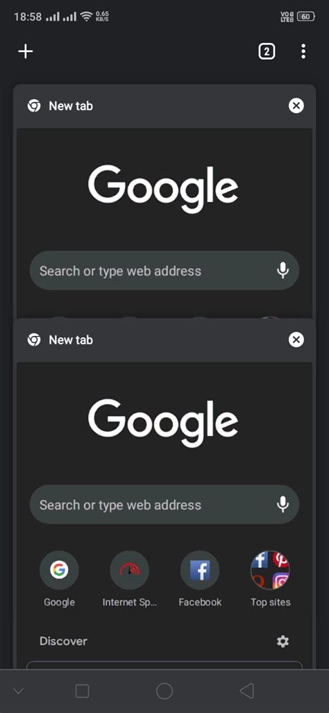 Chrome Tab Grouping on Android