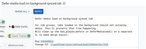 Chrome to defer media loading in background tab groups