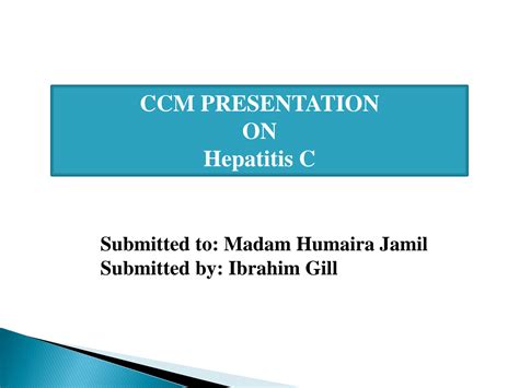 hepatitis chronic myfinalsnotes