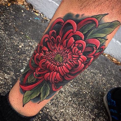 30+ of the BEST Chrysanthemum Tattoo Designs Ever Tats