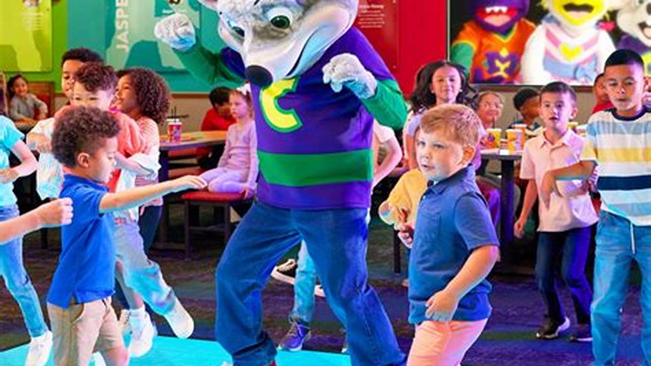 Chuck E Cheese Calendar 2025