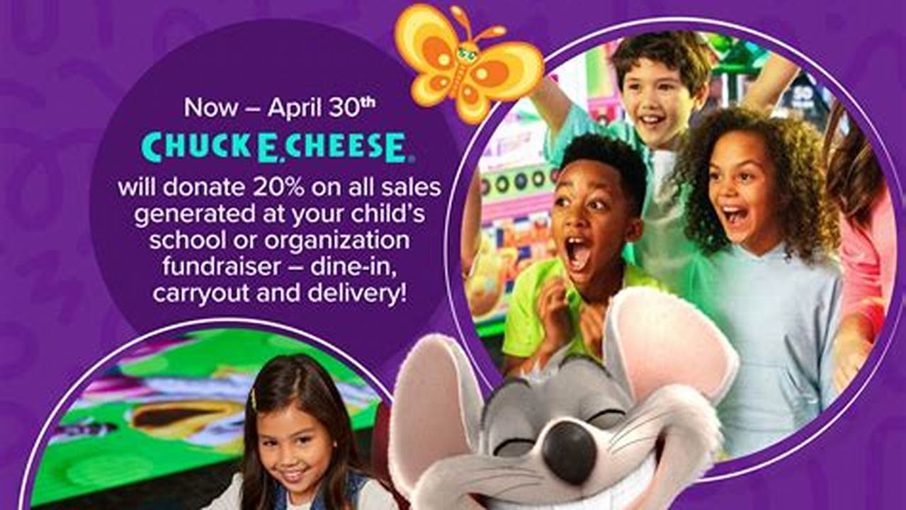 Chuck E Cheese Spring 2024